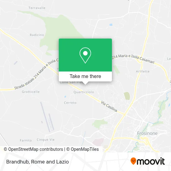 Brandhub map