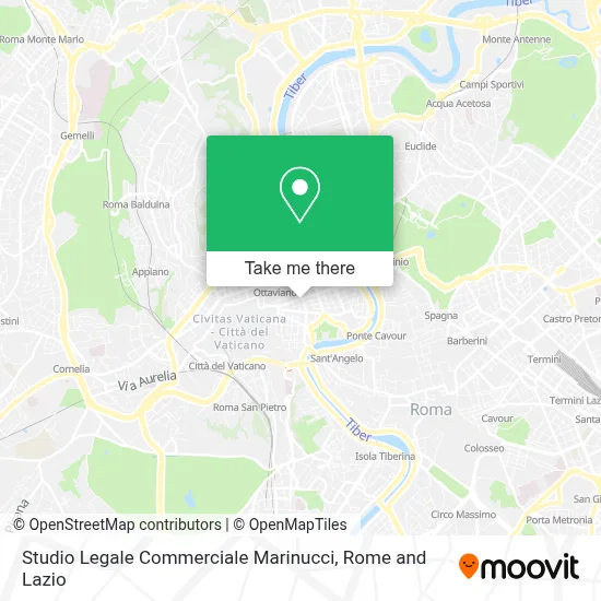 Studio Legale Commerciale Marinucci map