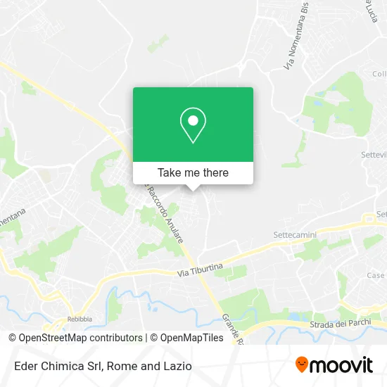 Eder Chimica Srl map