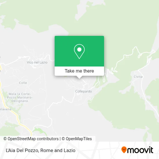L'Aia Del Pozzo map