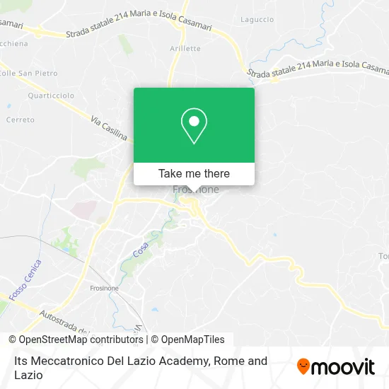 Its Meccatronico Del Lazio Academy map