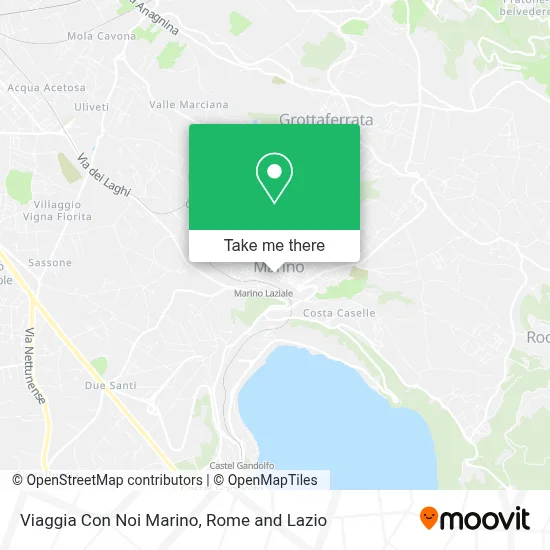 Viaggia Con Noi Marino map