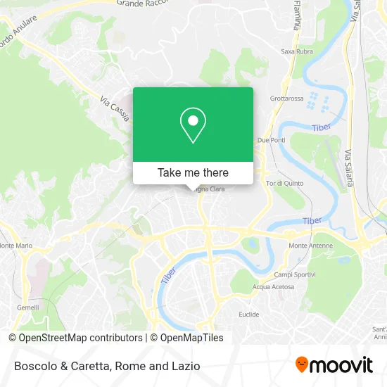 Boscolo & Caretta map
