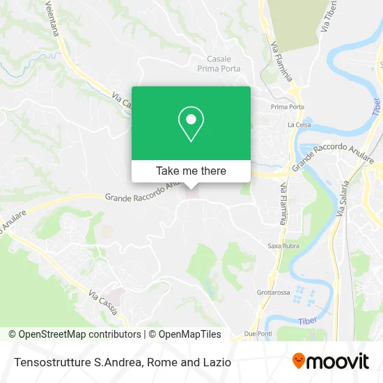 Tensostrutture S.Andrea map