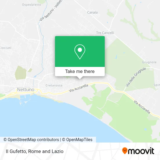 Il Gufetto map
