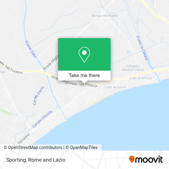 Sporting map