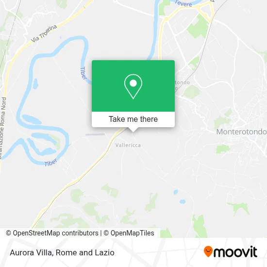 Aurora Villa map