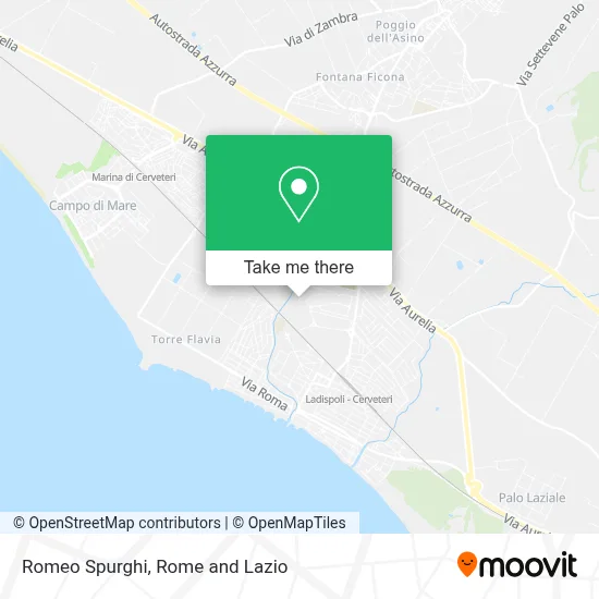 Romeo Spurghi map