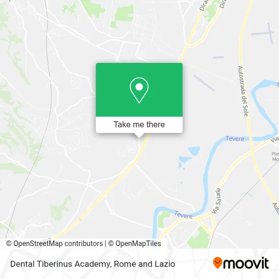 Dental Tiberinus Academy map