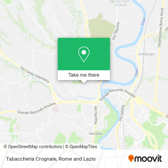 Tabaccheria Crognale map