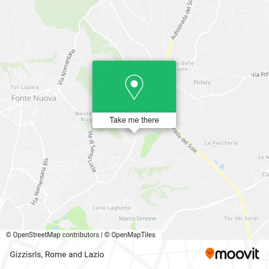 Gizzisrls map