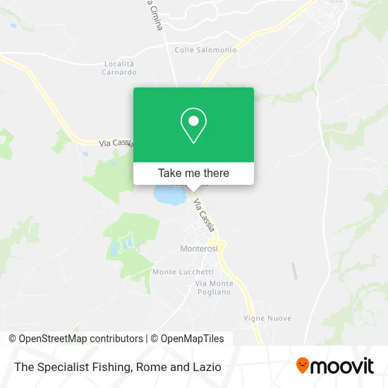 The Specialist Fishing map