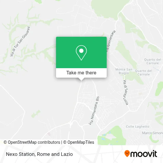 Nexo Station map