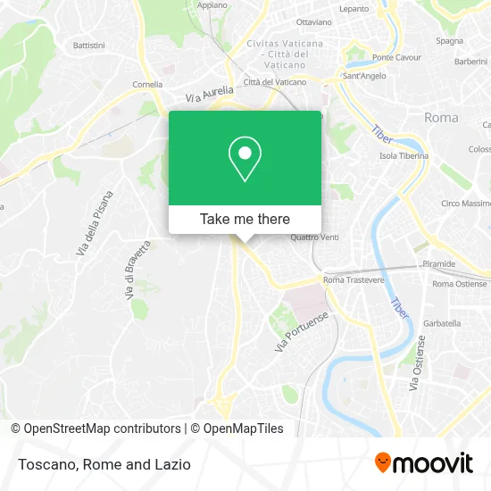 Toscano map