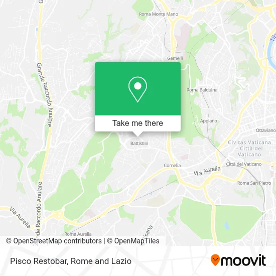 Pisco Restobar map