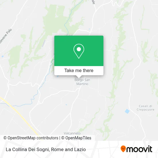 La Collina Dei Sogni map
