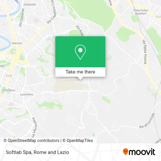 Softlab Spa map