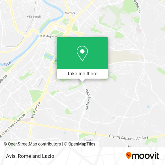 Avis map