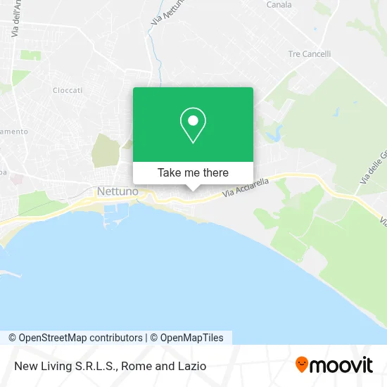 New Living S.R.L.S. map