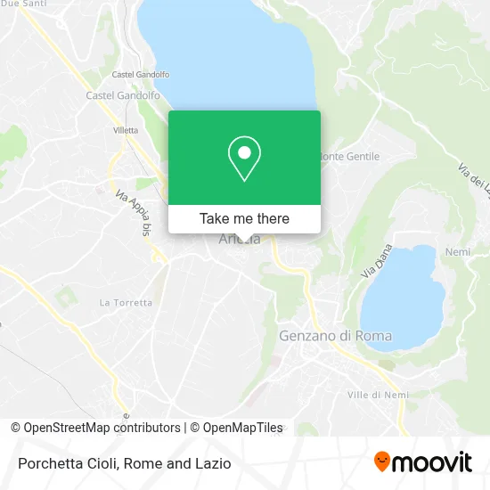 Porchetta Cioli map