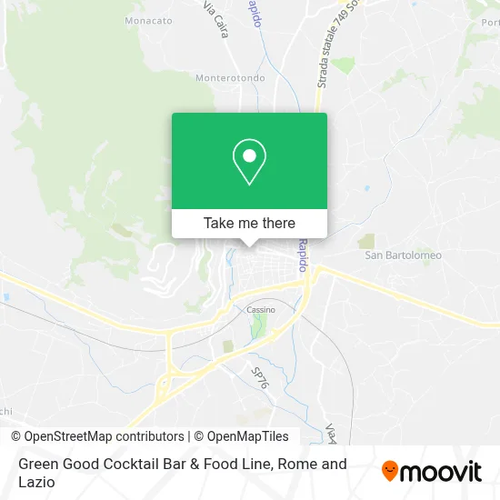 Green Good Cocktail Bar & Food Line map