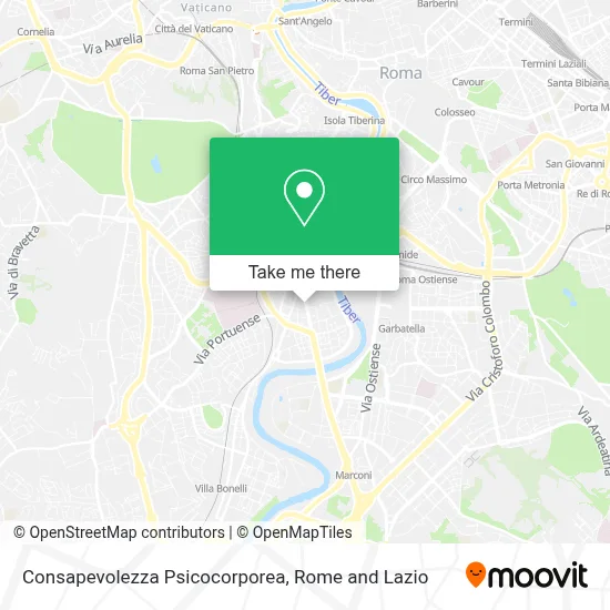 Consapevolezza Psicocorporea map