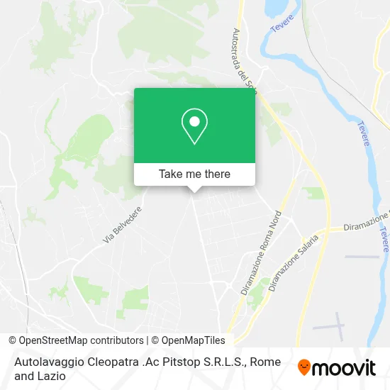 Autolavaggio Cleopatra .Ac Pitstop S.R.L.S. map