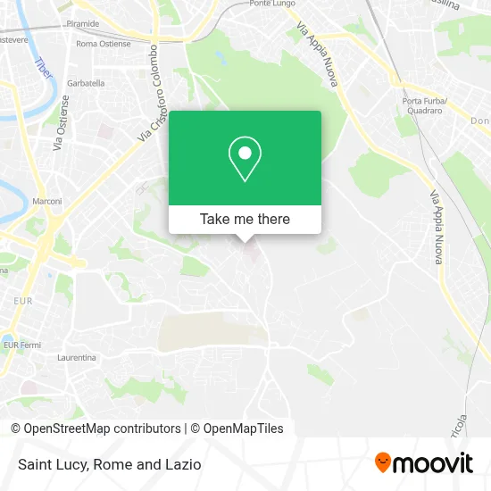 Saint Lucy map