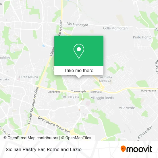 Sicilian Pastry Bar map