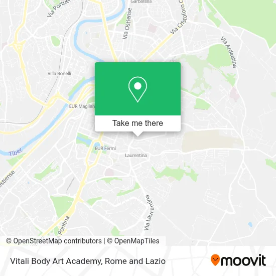 Vitali Body Art Academy map