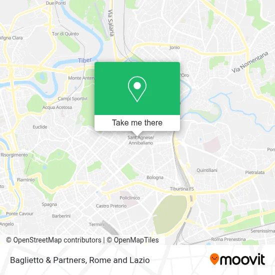 Baglietto & Partners map