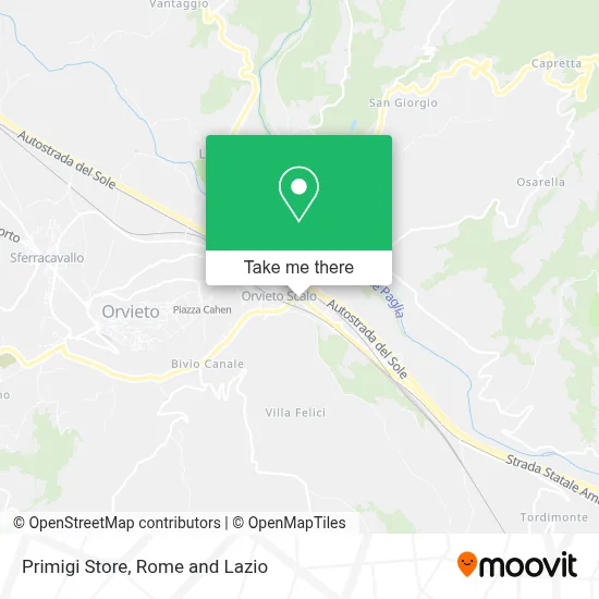 Primigi Store map