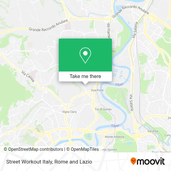 Street Workout Italy map