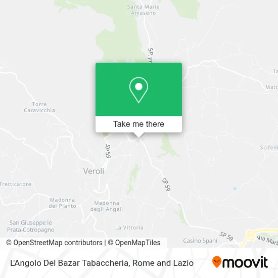 L'Angolo Del Bazar Tabaccheria map