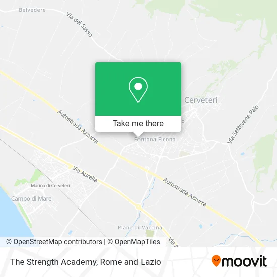 The Strength Academy map
