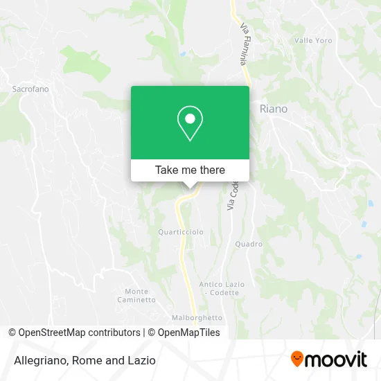 Allegriano map