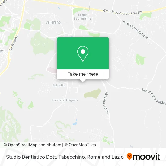 Studio Dentistico Dott. Tabacchino map