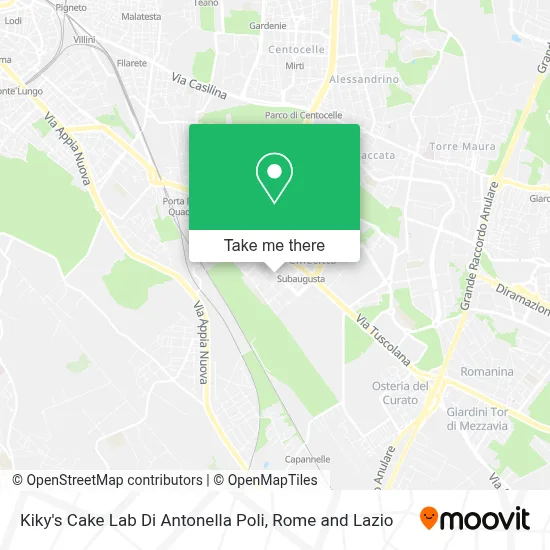 Kiky's Cake Lab Di Antonella Poli map
