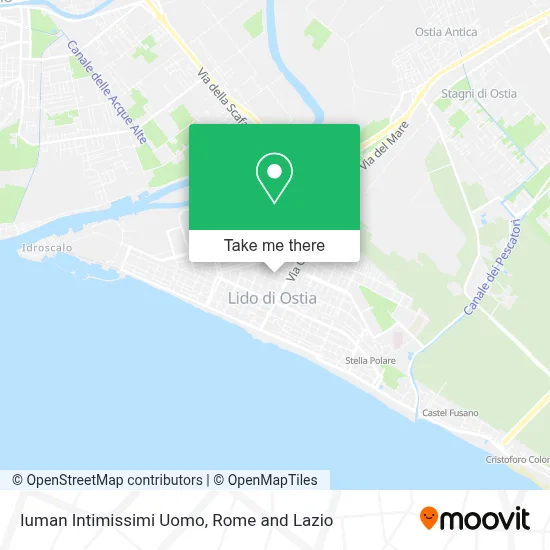 Iuman Intimissimi Uomo map
