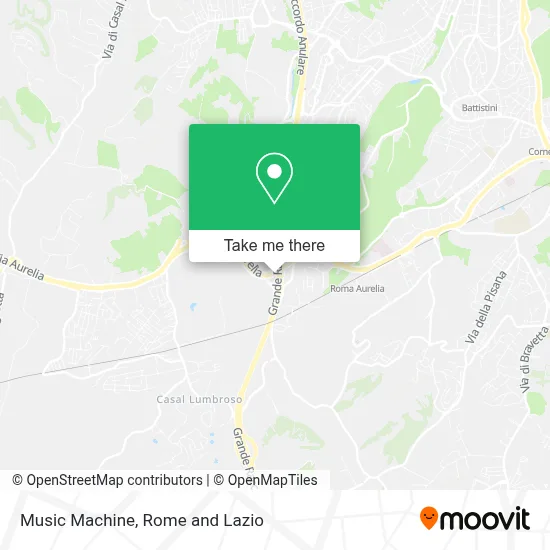 Music Machine map