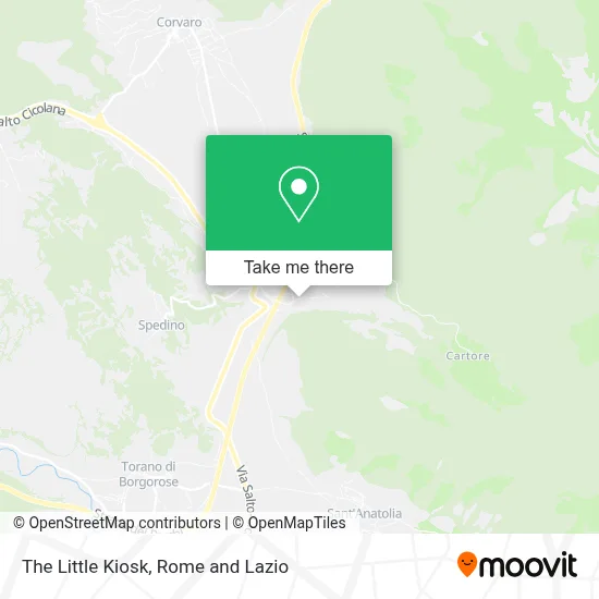 The Little Kiosk map