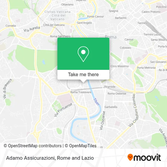 Adamo Assicurazioni map