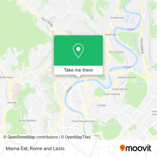 Mama Eat map