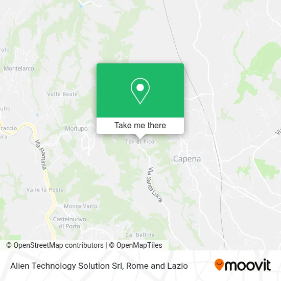 Alien Technology Solution Srl map