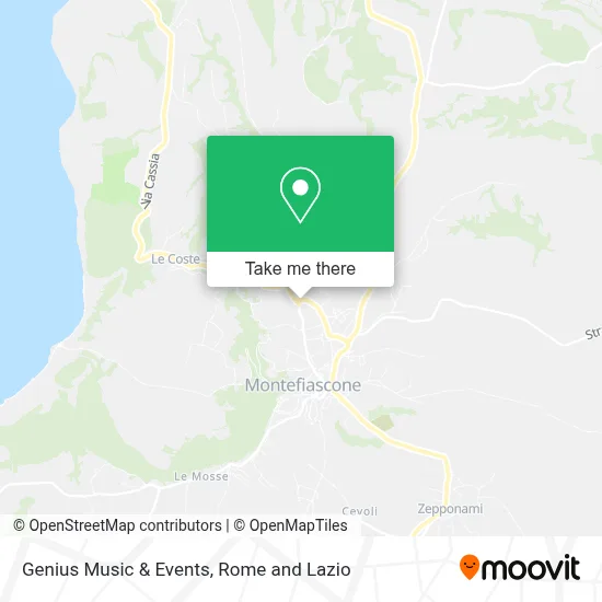Genius Music & Events map
