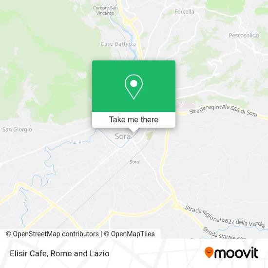 Elisir Cafe map