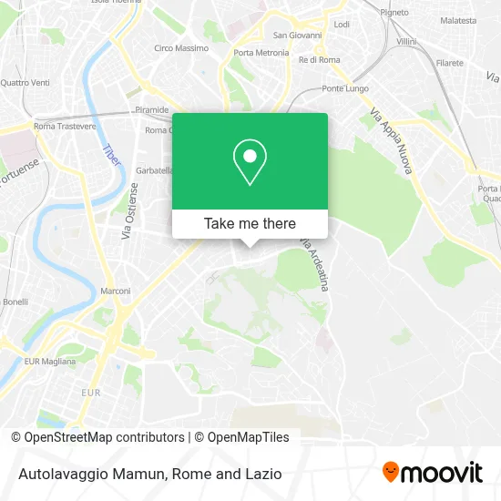 Autolavaggio Mamun map
