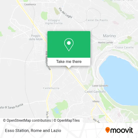 Esso Station map