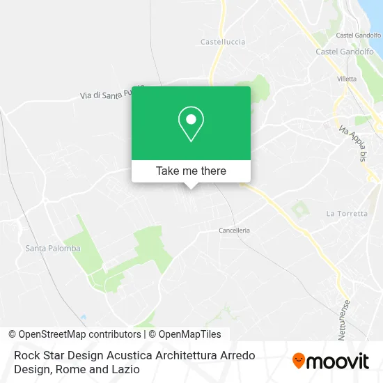 Rock Star Design Acustica Architettura Arredo Design map