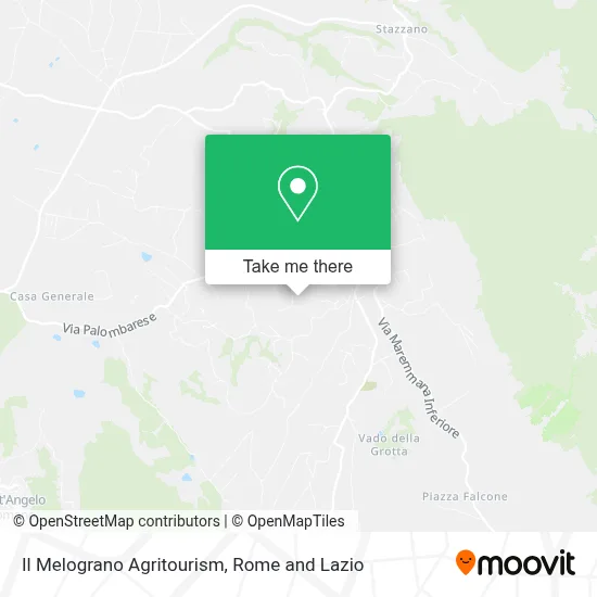 Il Melograno Agritourism map